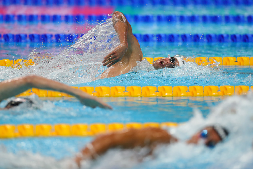 乌克兰游泳选手成功闯进决赛