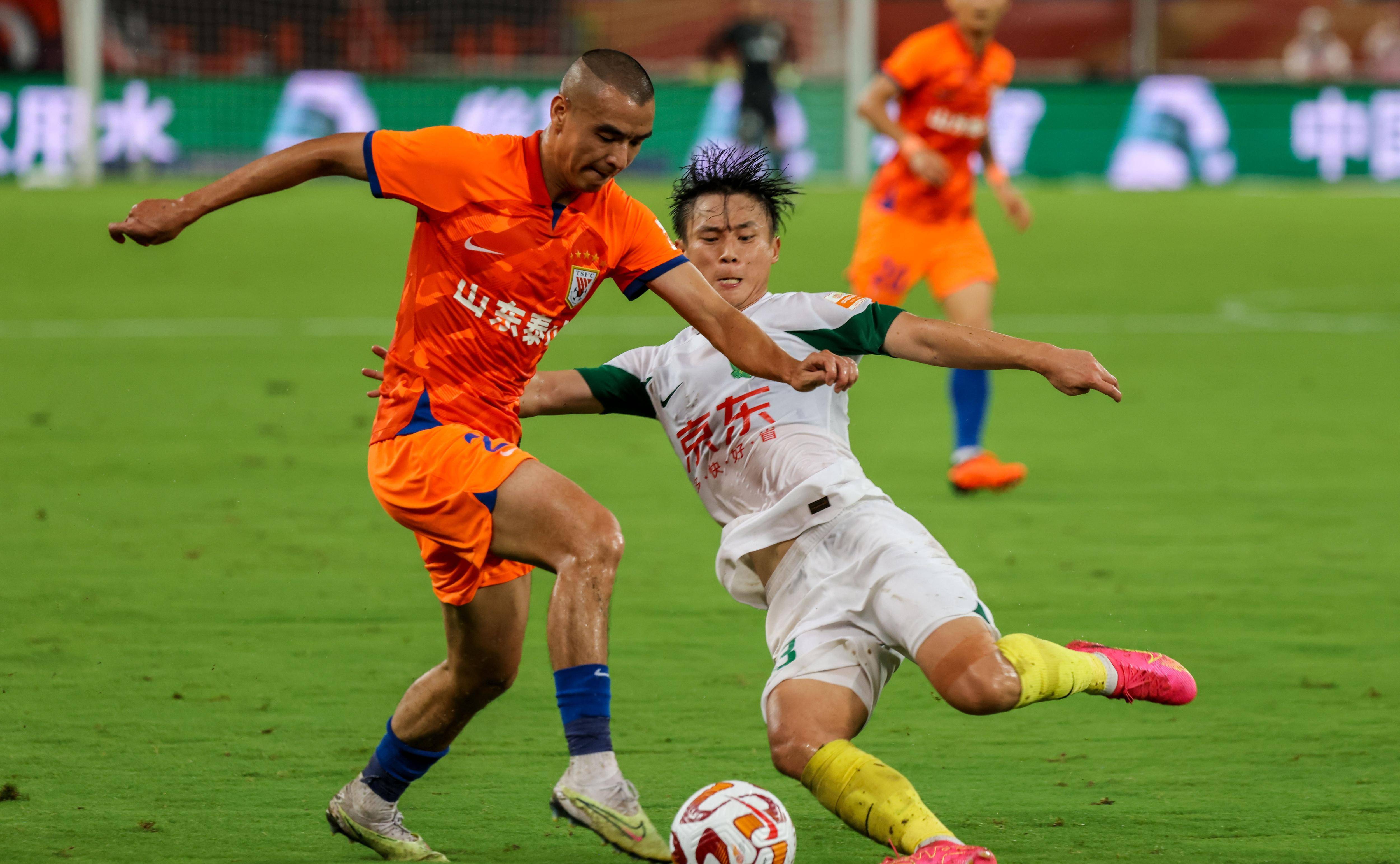 山东鲁能主场不敌苏宁，遗憾输球