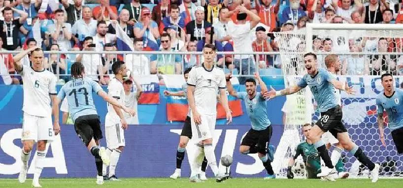 乌拉圭爆冷淘汰哥伦比亚，晋级美洲杯八强